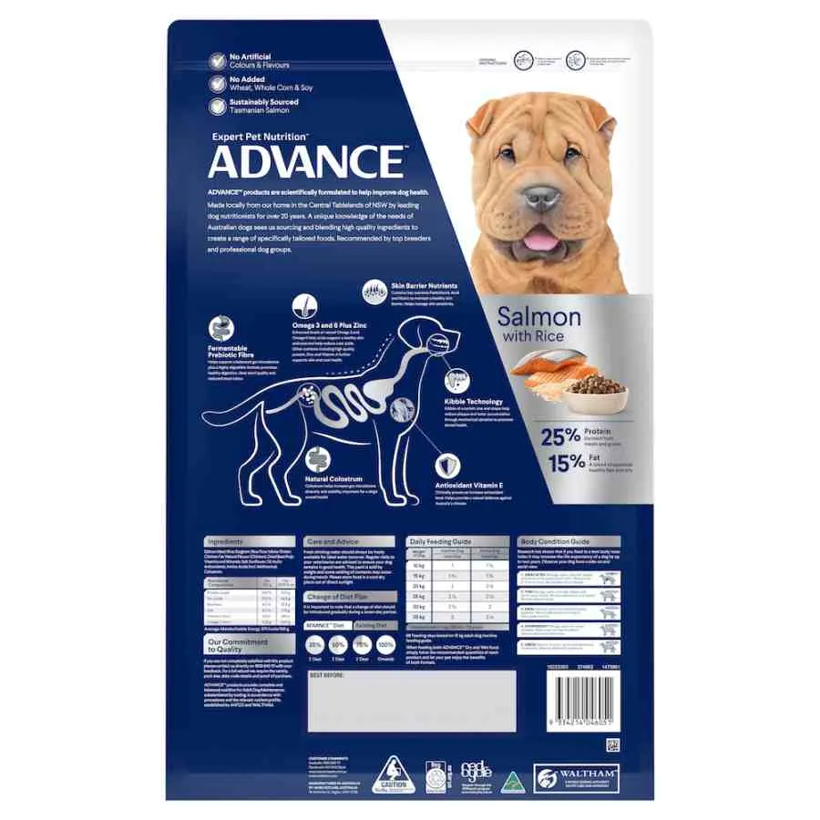 Advance Dog Sensitive Skin and Digestive 13kg