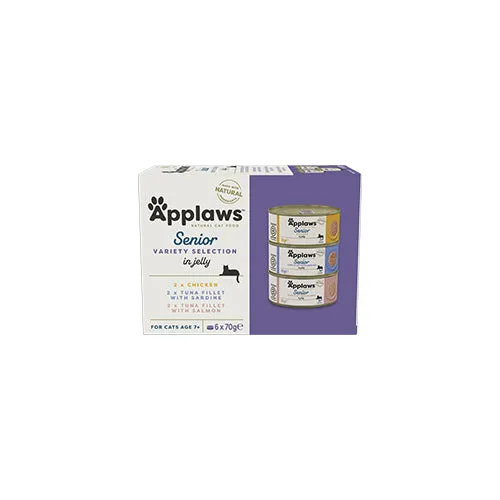 Applaws Senior Variety Selection In Jelly Multipack 24 x 70g Wet Cat Food