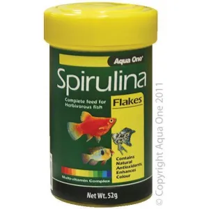 Aqua One Spirulina Flakes 52g^^^
