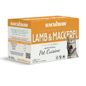 Back2Raw Complete Lamb & Mackerel 4lb