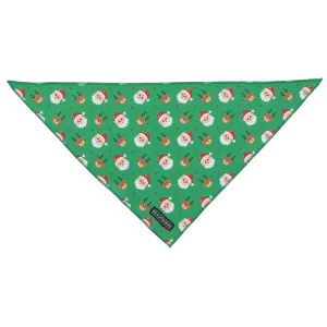 Big & Little Dogs Christmas Bandana - 'Deck the Paws'