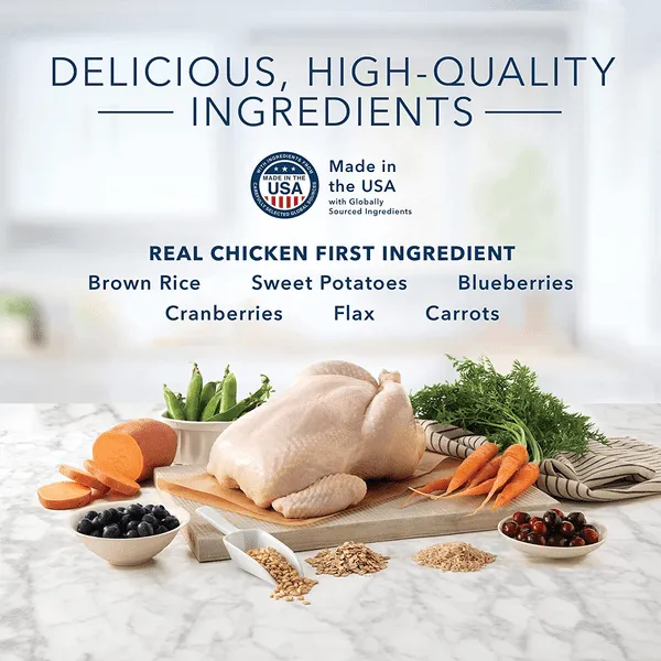BLUE Tastefuls Healthy Living Chicken & Brown Rice Recipe Dry Cat Food