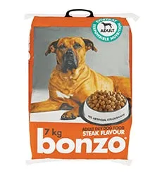 Bonzo Dog Food Steak 7kg