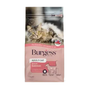 Burgess Complete Adult Dry Cat Food Rich in Scottish Salmon