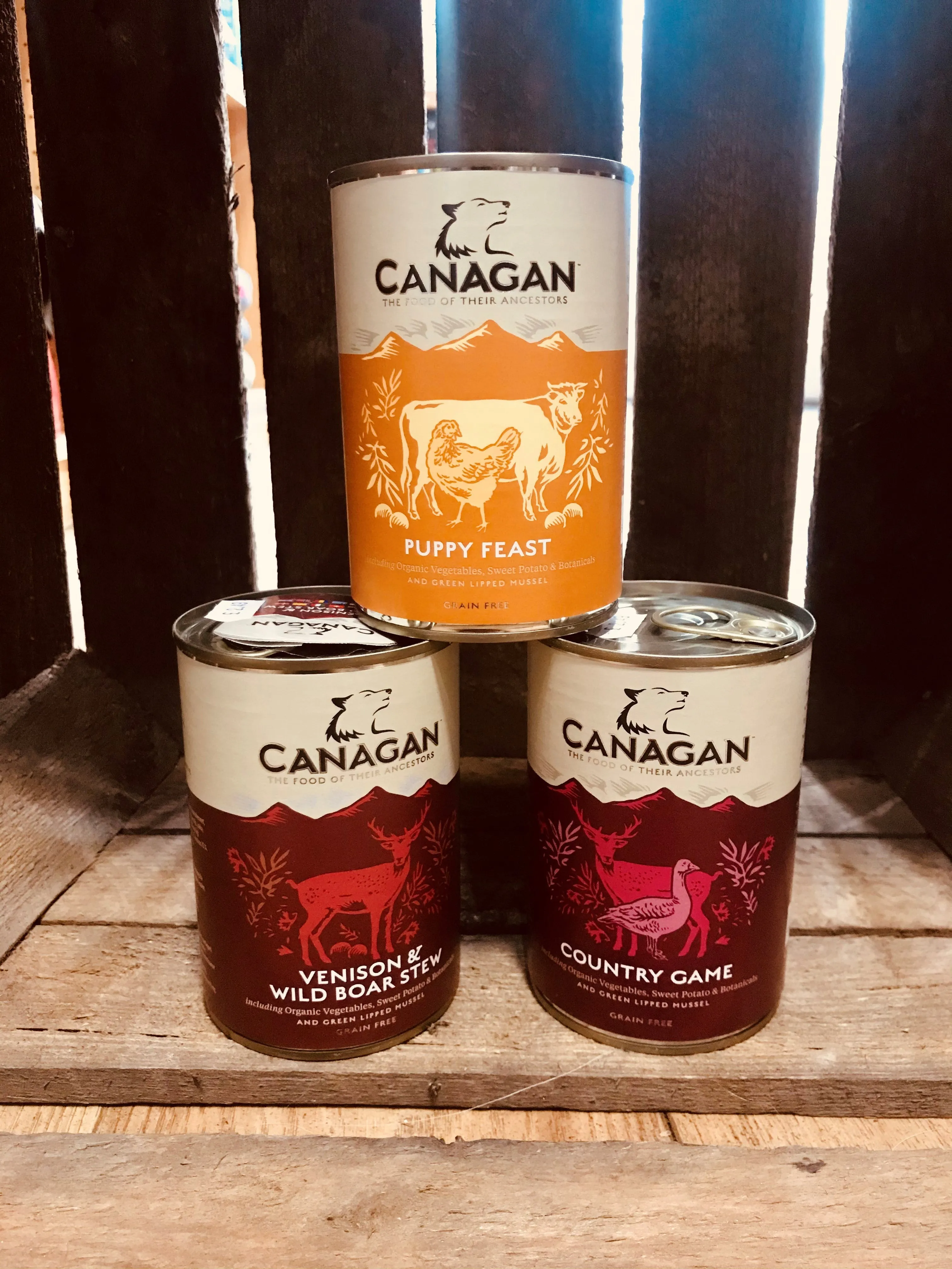 Canagan Venison & Wild Boar Stew Tin 400g