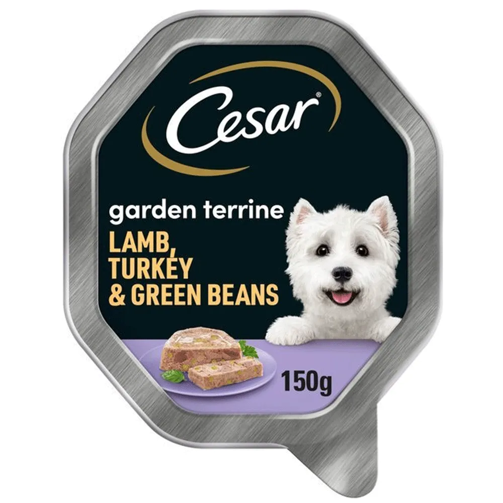 Cesar Classics Tender Loaf for Dogs with Turkey, Lamb and Green Beans