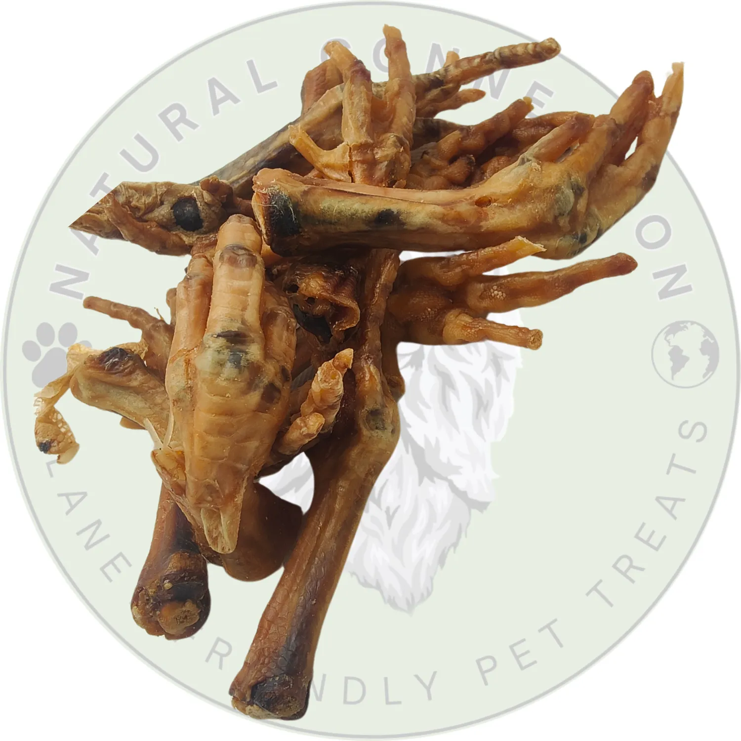 Chicken Feet | Crunchy Air Dried Dog Treats by Natural Connection
