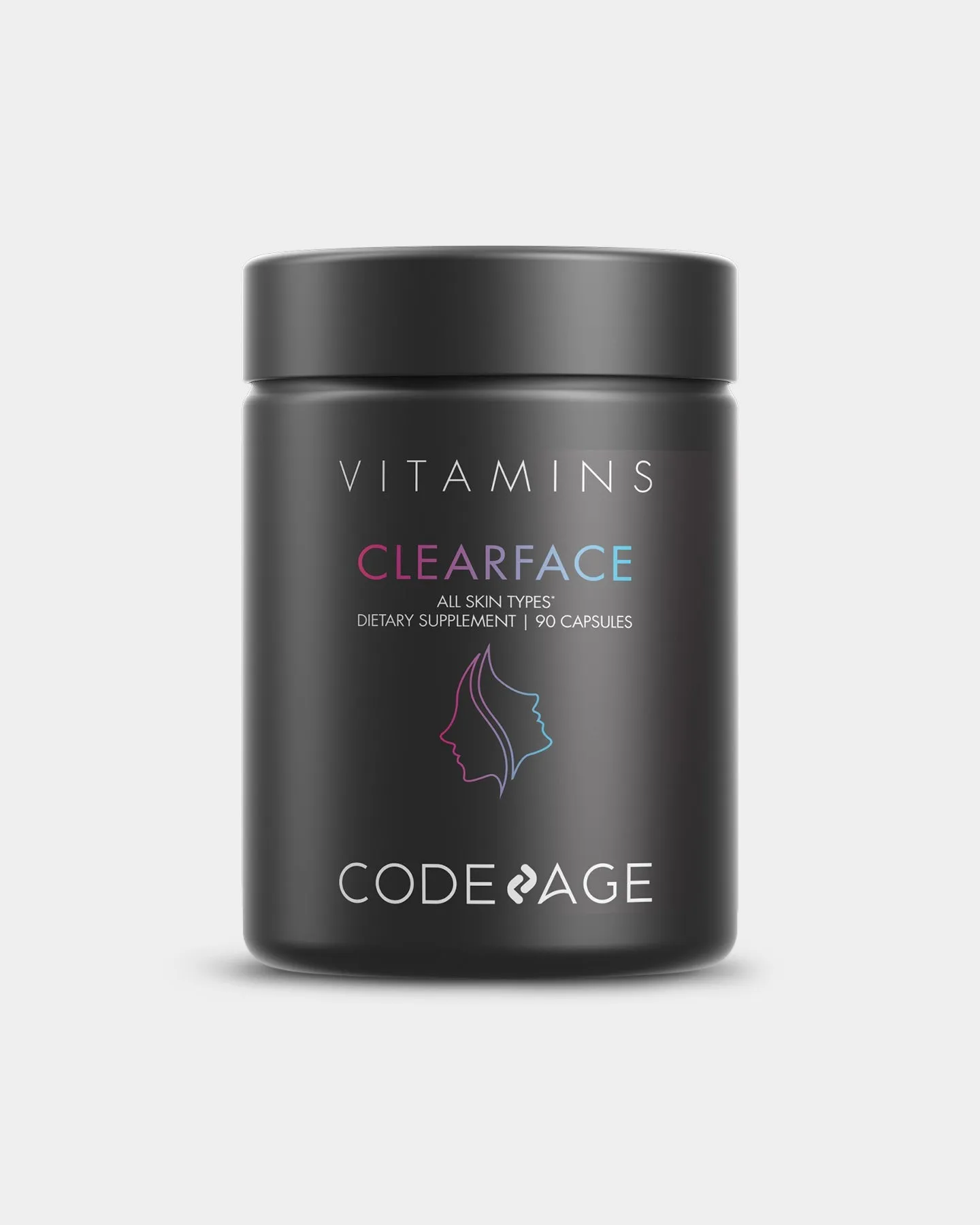 Codeage Clearface Vitamins  Minerals Supplement Black Edition