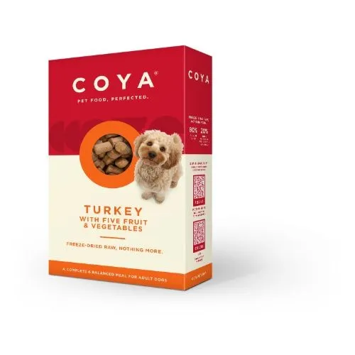 Coya Adult Freeze Dried Dog Food Turkey 150g