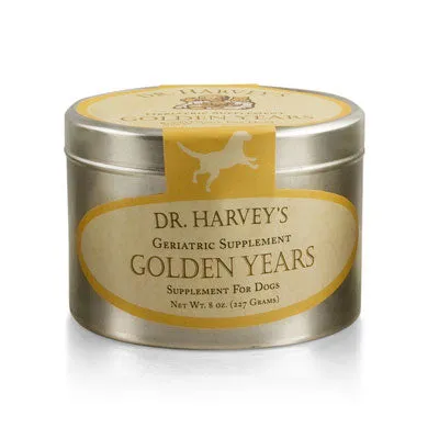 Dr Harvey's Golden Years Supplement for Senior Dogs 8oz