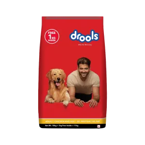 DROOLS ADULT CHIC & EGG DRY FOOD (XL)