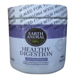 Earth Animal Healthy Digestion Dog Supplement 8oz - Probiotics and Digestive Enzymes for Optimal Digestive Health