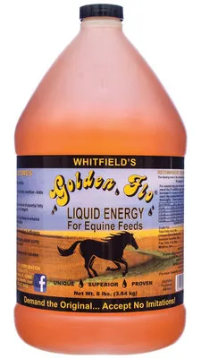 Equine Golden Flo Liquid Energy, gallon