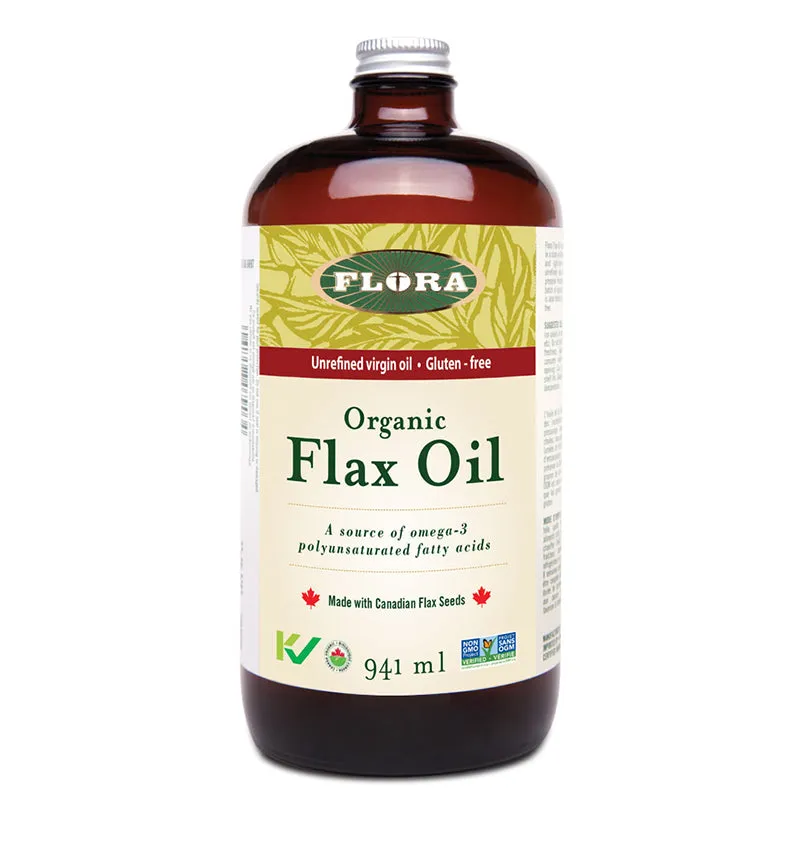 Flora Organic Flax Oil (941ml)