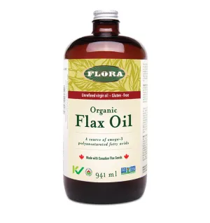 Flora Organic Flax Oil (941ml)