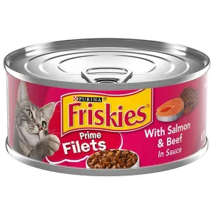 FRISKIES CAT FOOD FILETS BEEF 1