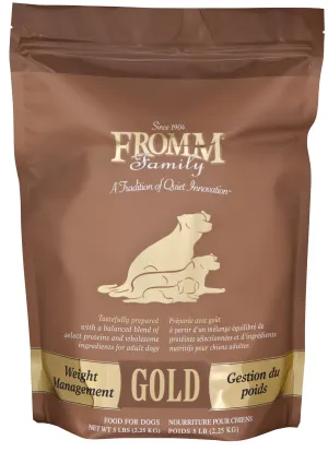 Fromm - Gold Weight Management - Dry Dog Food - Various Sizes