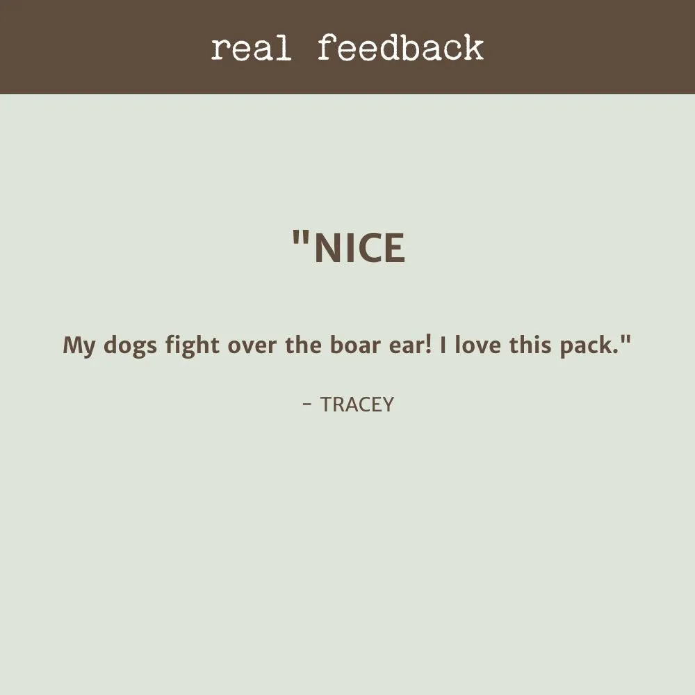 Fur Goodness Sake (Variety Pack of Furry Dog Treats)