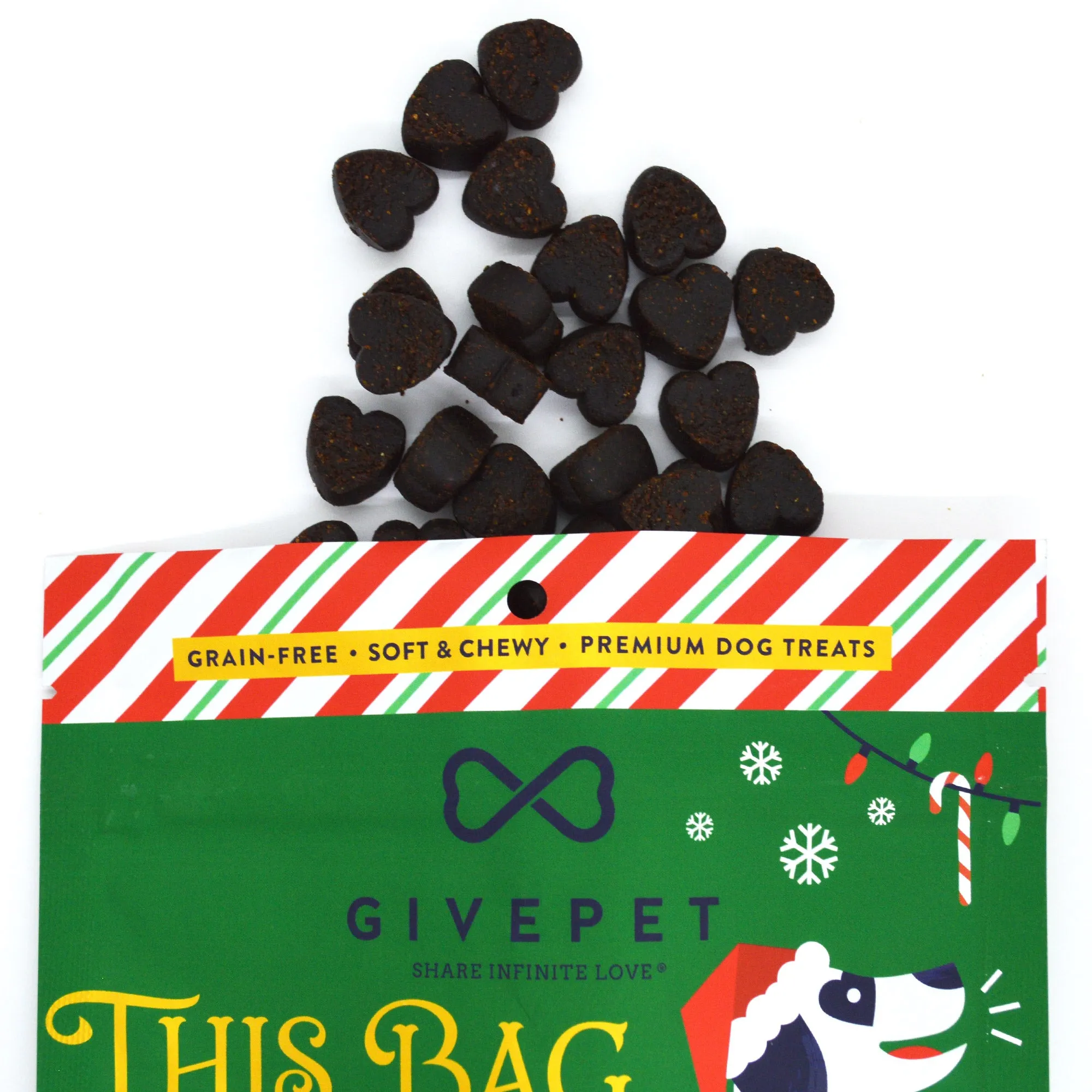 GivePet Peppermint Bark Soft & Chewy Treats for Dogs