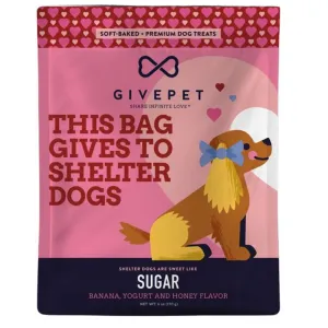 GivePet Soft-Baked Sugar Dog Treats 6oz