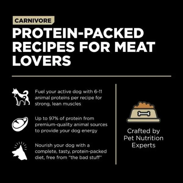 Go! Solutions Carnivore Grain-Free Lamb & Wild Boar Recipe Dry Dog Food
