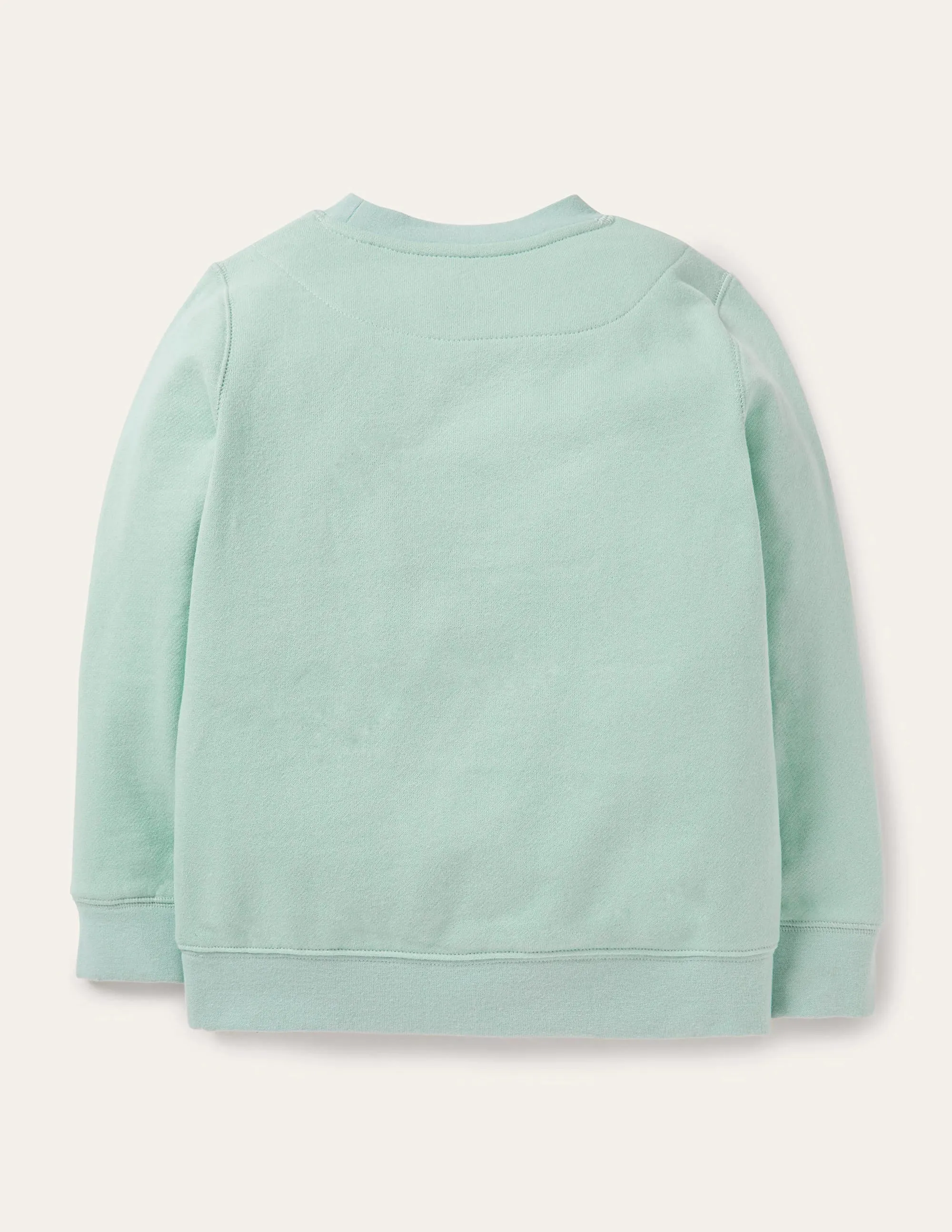 Green Guinea Pig Print Sweatshirt-Green Guinea Pig Fairy