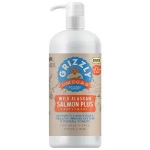 Grizzly Salmon Oil Omega Plus Supplement For Dogs