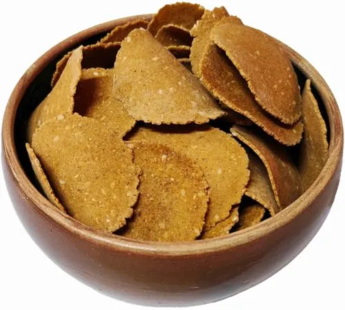 GUILTCHIP Baked Bajra Chips With Sesame And Beetroot - 150 Grams