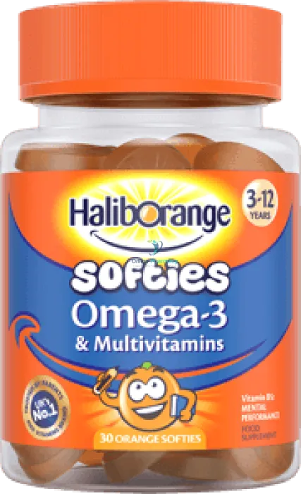 Haliborange Omega-3 Softies - 30 Chewable Softies