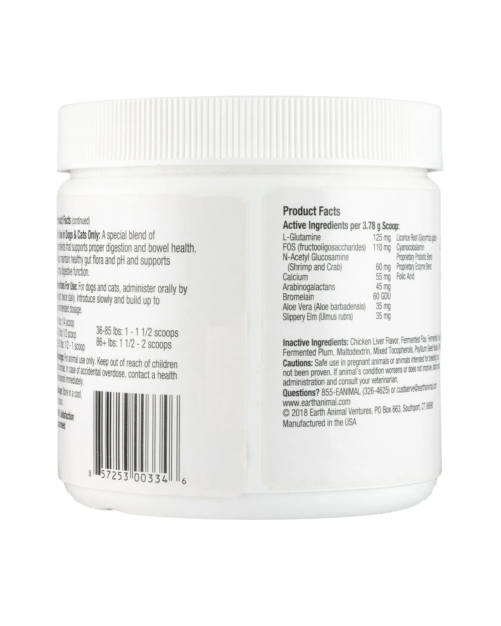 Healthy Digestion Nutritional Supplement for Cats & Dogs