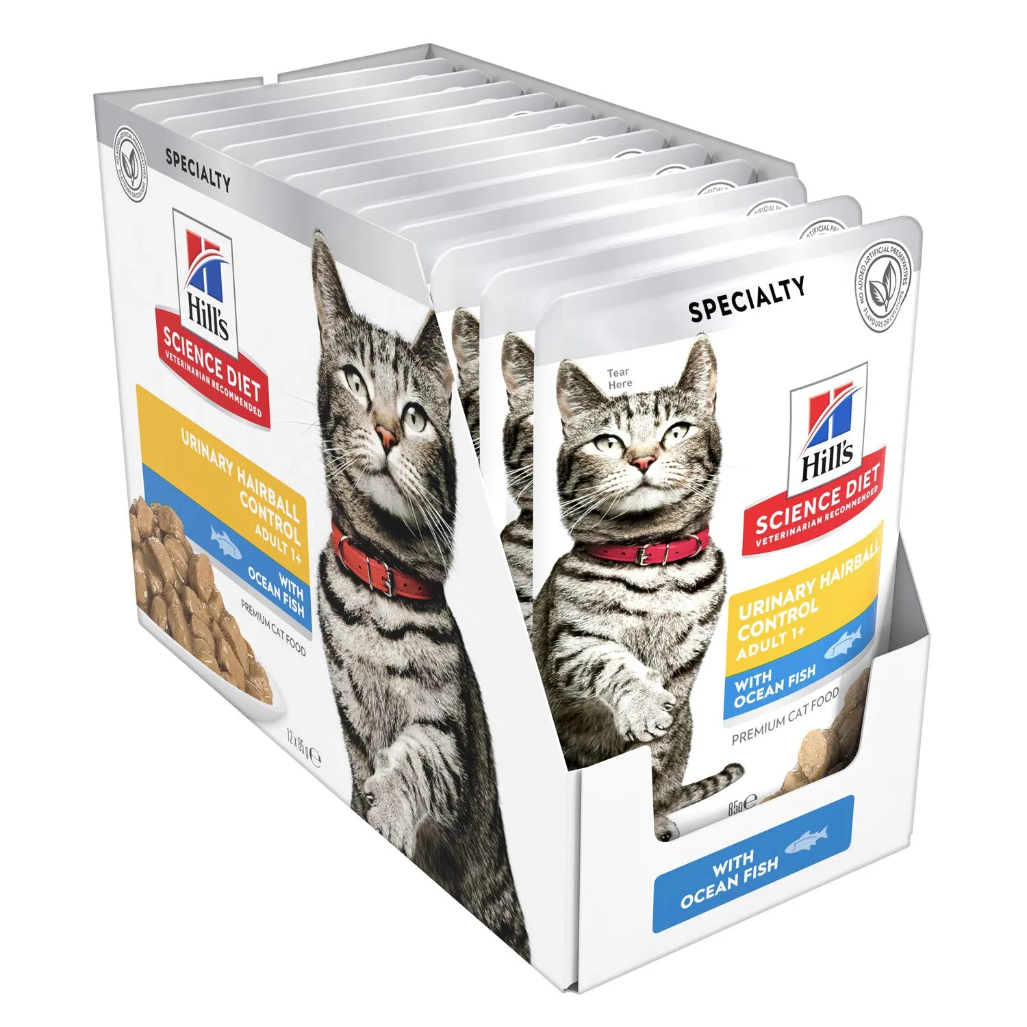 Hill's Science Diet Ocean Fish Urinary Hairball Control Adult Wet Cat Food