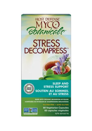 Host Defense Mycobotanicals Stress Decompress 60 Capsules