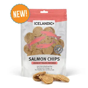 Icelandic  Salmon Fish Chips Dog Treats
