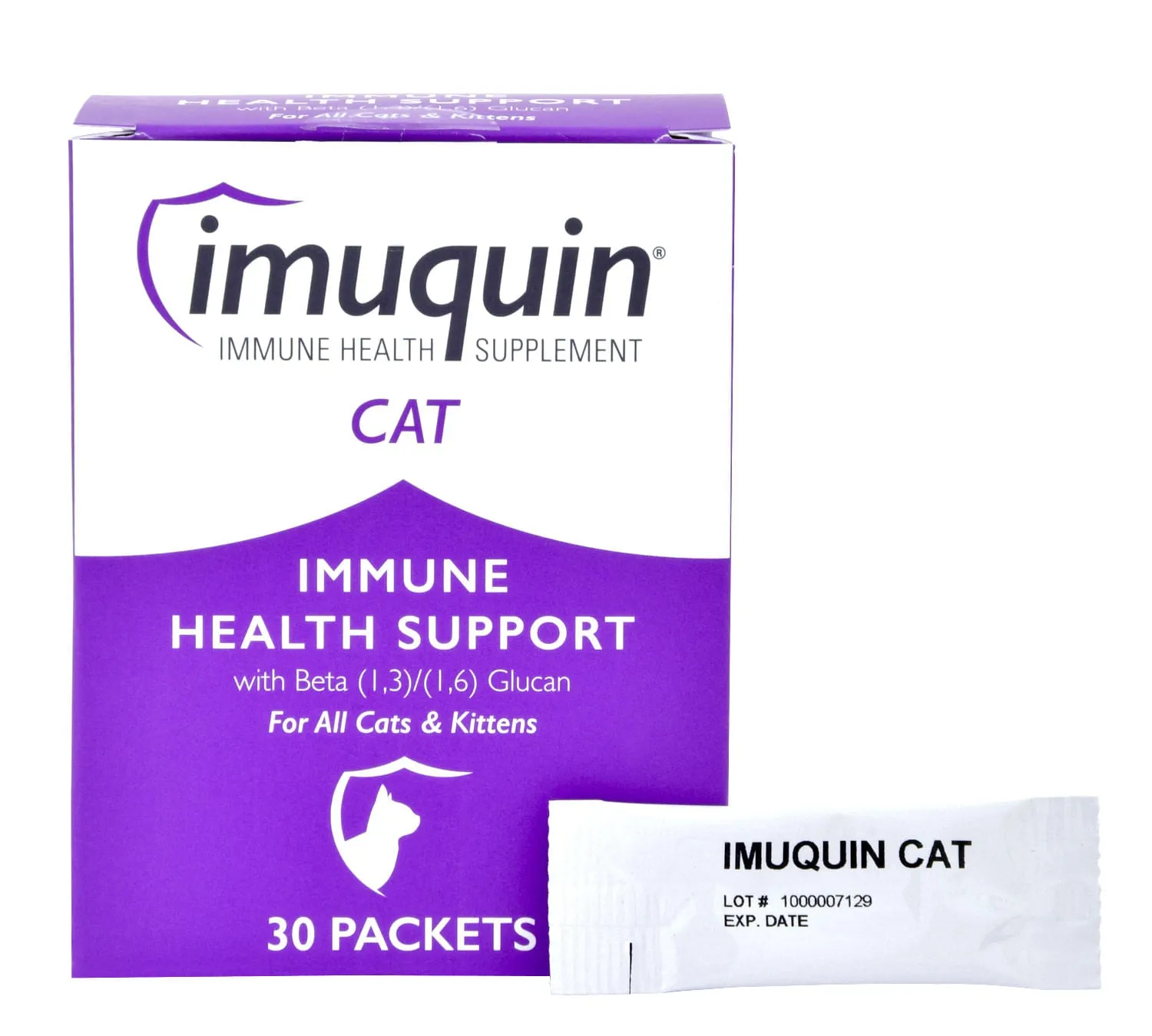 Imuquin Cat & Kitten Immune Health Supplement Powder, 30 ct