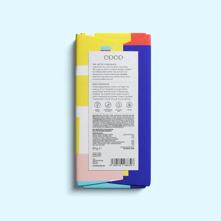 Isle of Skye Sea Salt Dark Chocolate Bar (80g)