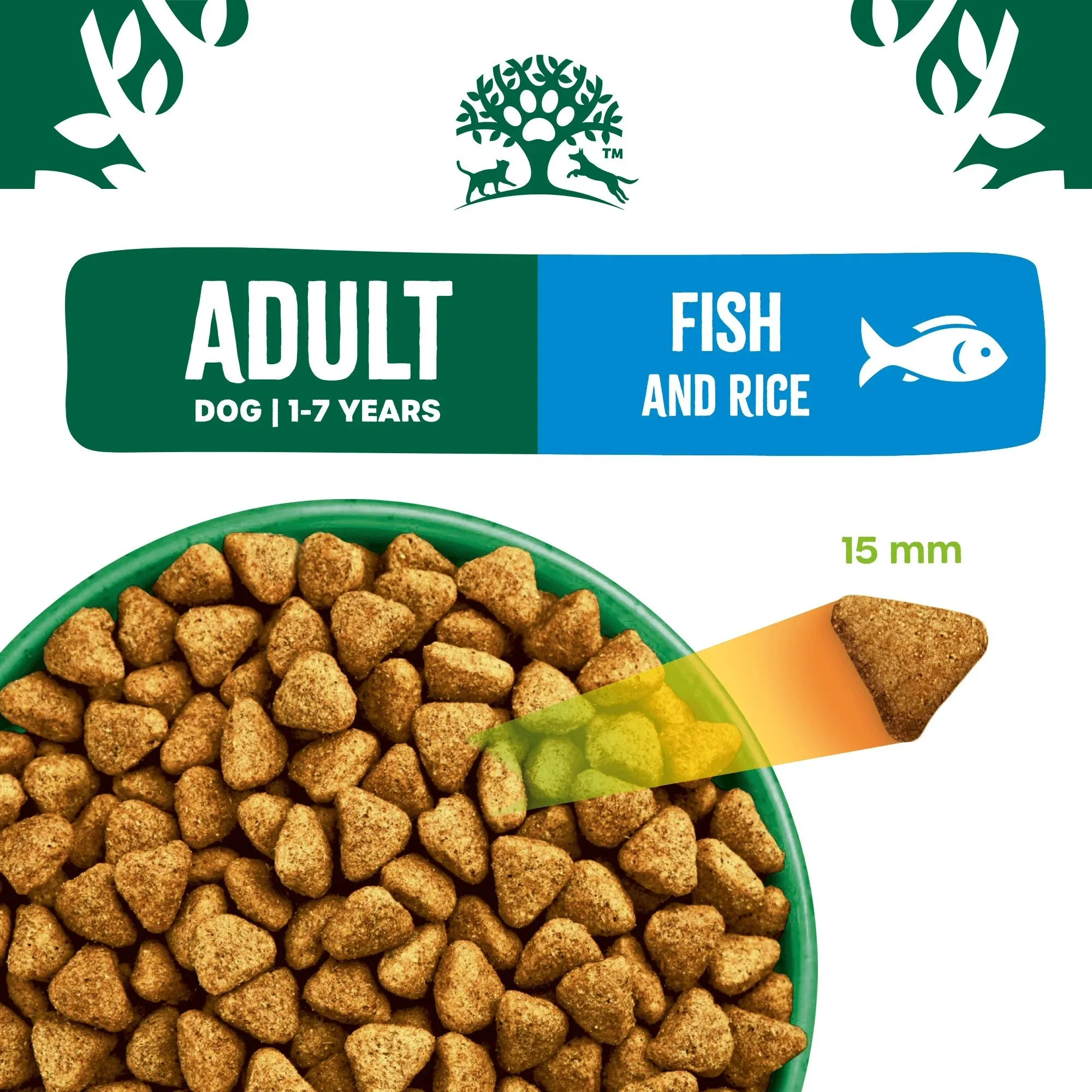 James Wellbeloved 15kg Fish & Rice Adult Dry Dog Food