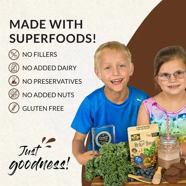 Mavella Superfoods Brain Boost for Toddlers and Children with Probiotic Powders 100g