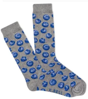 Men's Blueberries Crew Socks R