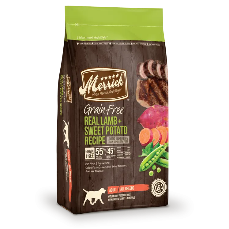 Merrick Grain Free Lamb and Sweet Potato Dry Dog Food