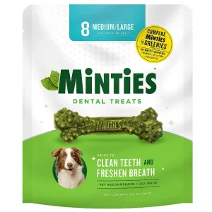 Minties Medium/Large Dental Bones for Dogs