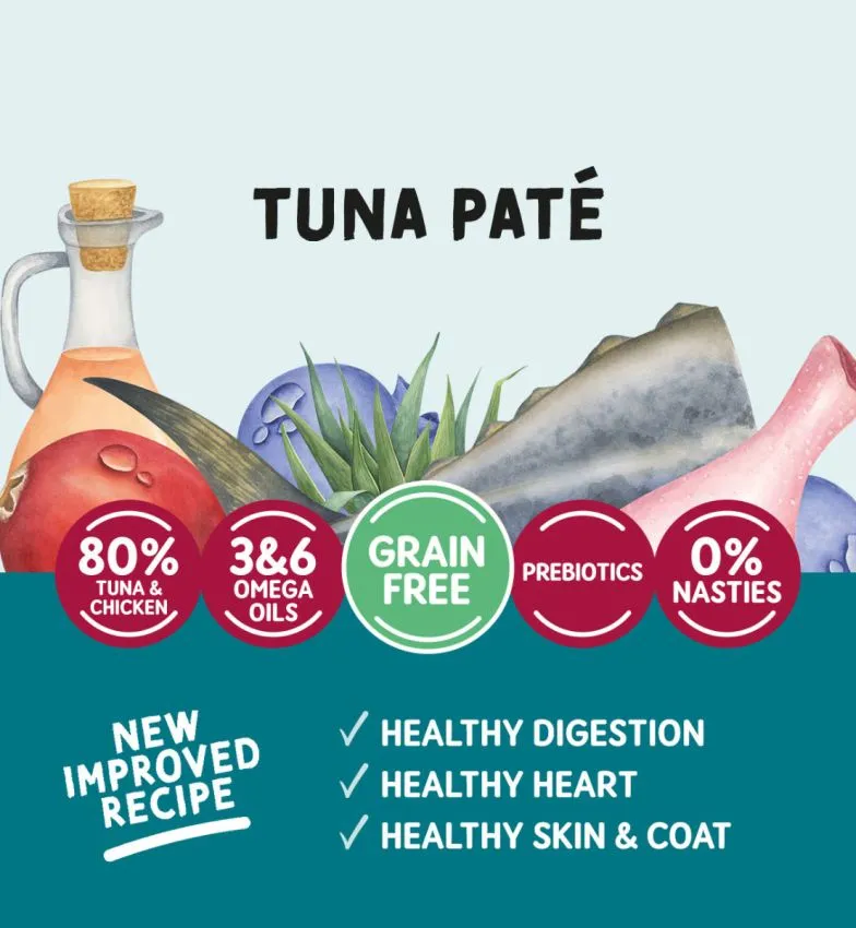 Naturo | Wet Cat Food | Tuna Pate Pouch - 85g