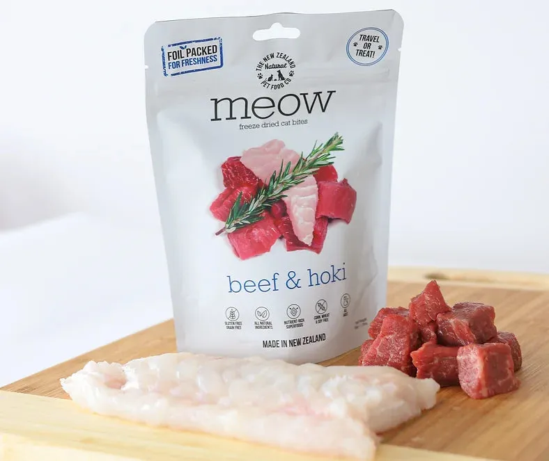 New Zealand Pet Food Co. Meow Treats Beef & Hoki