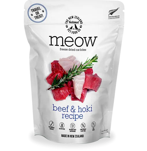 New Zealand Pet Food Co. Meow Treats Beef & Hoki