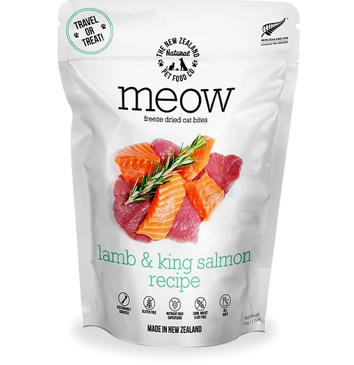 New Zealand Pet Food Co. Meow Treats Lamb & King Salmon