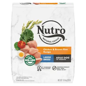 Nutro Natural Choice Chicken & Brown Rice Large Breed Adult Dry Dog Food