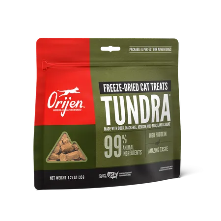 ORIJEN Grain Free Freeze Dried Tundra Cat Treats