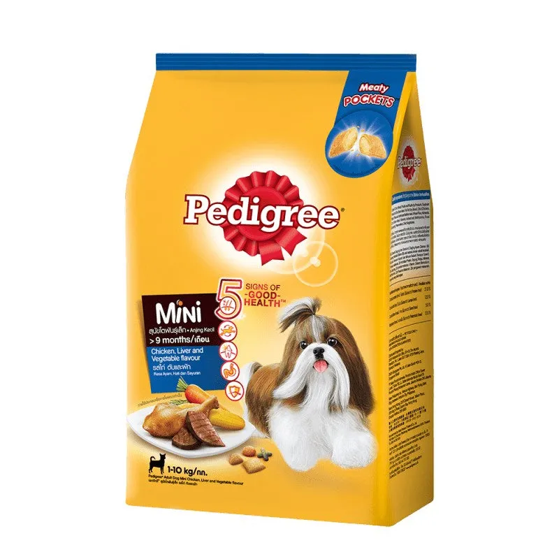 Pedigree Dry Dog Food 2.7kg All Breeds & Flavors for Adult/Puppy NutriDefense