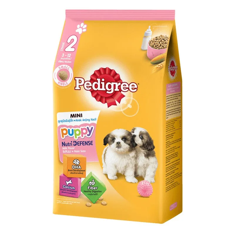 Pedigree Dry Dog Food 2.7kg All Breeds & Flavors for Adult/Puppy NutriDefense