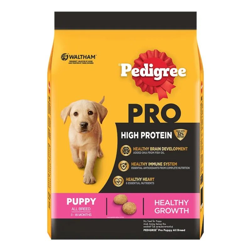 Pedigree Dry Dog Food 2.7kg All Breeds & Flavors for Adult/Puppy NutriDefense