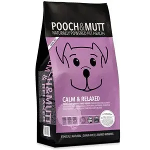 Pooch & Mutt Dry Dog Calm & Relaxed  - Various Sizes